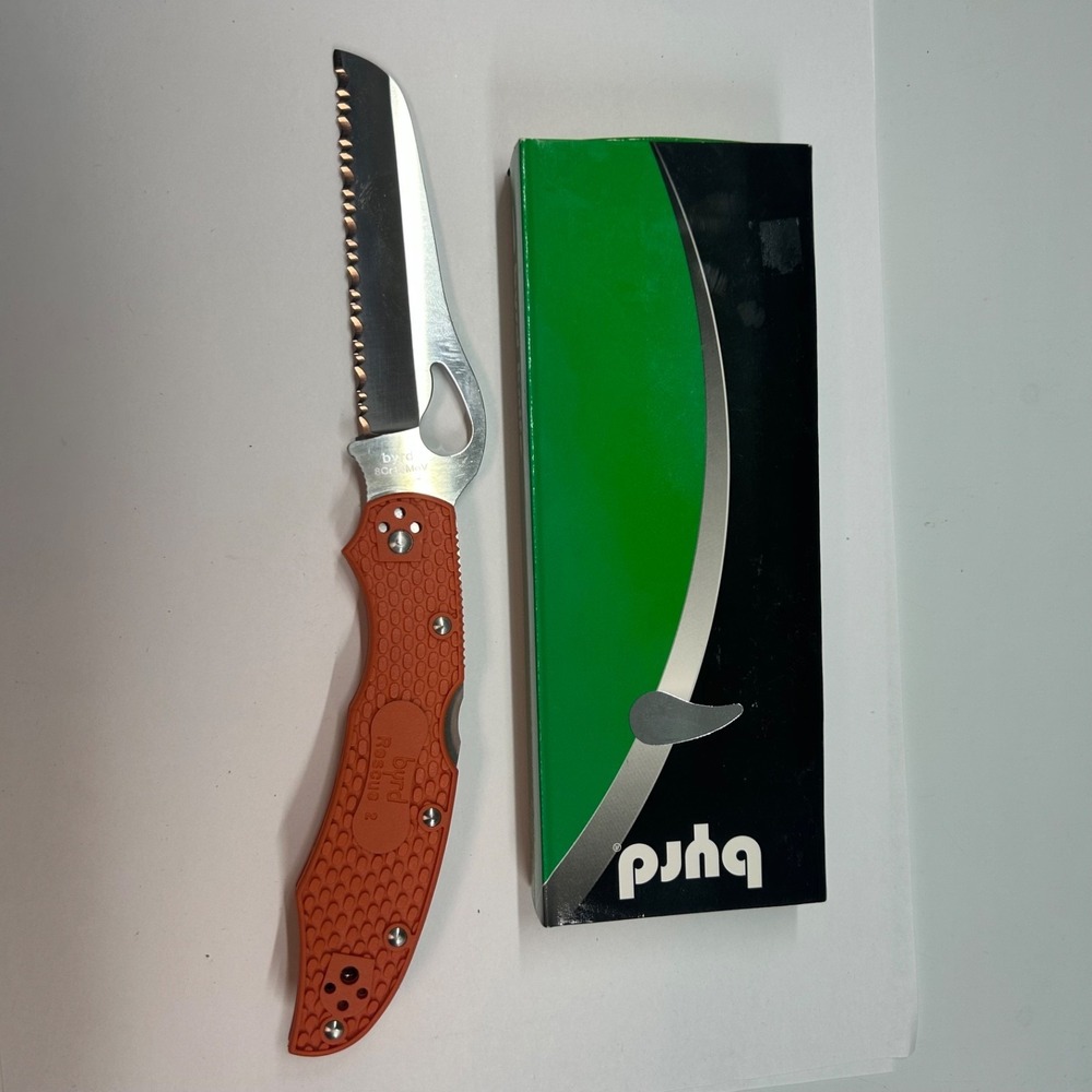 Byrd By Spyderco Cara Cara 2 Folding Knife 3.75" 8Cr13MoV Stainless Blade FRN